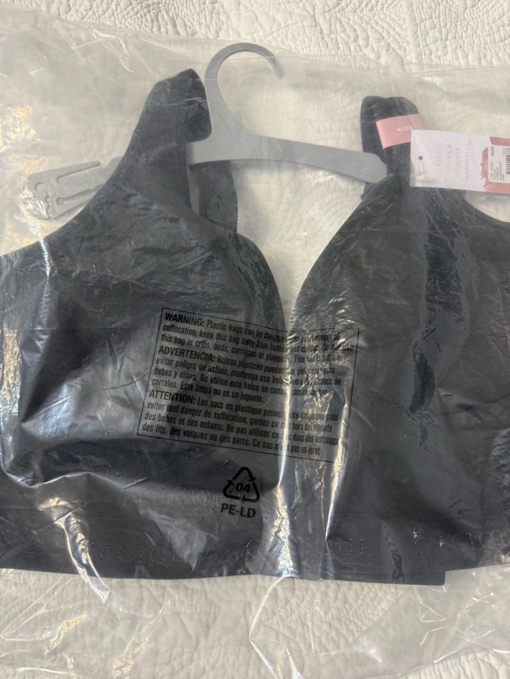 Bundle of 2 Cacique Black Bras size 46DD each